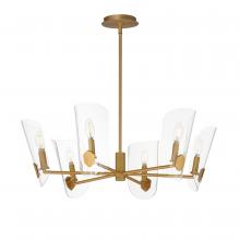 Maxim 32356CLNAB - Armory-Chandelier