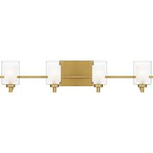  KLT8604BRGLED - Kolt 4-Light Brushed Gold Bath Light