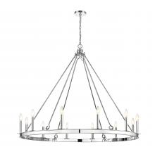 Z-Lite 482R-12PN - 12 Light Chandelier