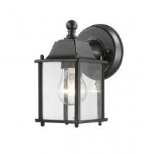  551BK - 1 Light Outdoor Wall Light