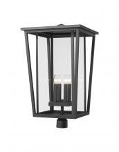  571PHXXLR-BK - 4 Light Outdoor Post Mount Fixture