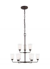 Generation Lighting 3115209-710 - Nine Light Chandelier