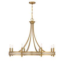 Savoy House Canada 1-2054-8-322 - Camden 8-Light Chandelier in Warm Brass