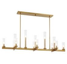 Savoy House Canada 1-2636-13-322 - Carina 13-Light Linear Chandelier in Warm Brass