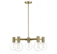 Savoy House Canada 1-3073-5-322 - Wright 5-Light Chandelier in Warm Brass