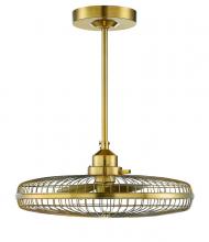 Savoy House Canada 29-FD-122-322 - Wetherby LED Fan D&#39;Lier in Warm Brass