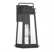 Savoy House Canada 5-812-BK - Boone 1-Light Outdoor Wall Lantern in Matte Black