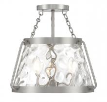 Savoy House Canada 6-1802-3-SN - Crawford 3-Light Ceiling Light in Satin Nickel