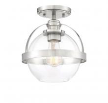 Savoy House Canada 6-7200-1-SN - Pendleton 1-Light Ceiling Light in Satin Nickel