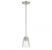 Savoy House Canada 7-1026-1-SN - Calhoun 1-Light Mini-Pendant in Satin Nickel