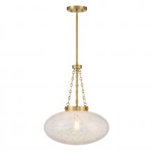 Savoy House Canada 7-1740-1-322 - Willow 1-Light Pendant in Warm Brass