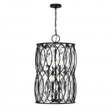 Savoy House Canada 7-2004-8-89 - Snowden 8-Light Pendant in Matte Black