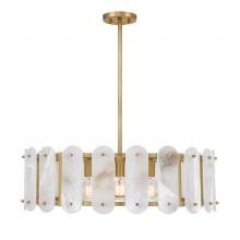 Savoy House Canada 7-2911-5-322 - Antolini 5-Light Pendant in Warm Brass