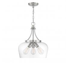 Savoy House Canada 7-4034-3-SN - Octave 3-Light Pendant in Satin Nickel