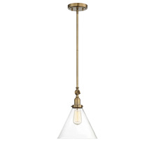 Savoy House Canada 7-9132-1-322 - Drake 1-Light Pendant in Warm Brass