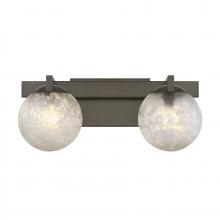 Savoy House Canada 8-1017-2-15 - Darien 2-Light Bathroom Vanity Light in Mediterranean Bronze