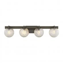 Savoy House Canada 8-1017-4-15 - Darien 4-Light Bathroom Vanity Light in Mediterranean Bronze