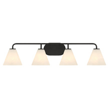 Savoy House Canada 8-2988-4-BK - Blair 4-Light Bathroom Vanity Light in Matte Black