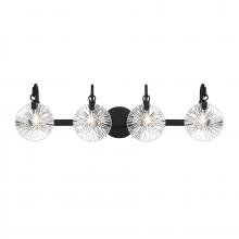 Savoy House Canada 8-3981-4-BK - Addison 4-Light Bathroom Vanity Light in Matte Black