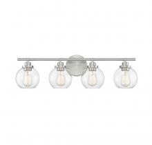 Savoy House Canada 8-4050-4-SN - Carson 4-Light Bathroom Vanity Light in Satin Nickel