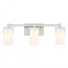 Savoy House Canada 8-4128-3-SN - Caldwell 3-Light Bathroom Vanity Light in Satin Nickel