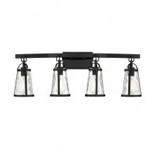 Savoy House Canada 8-560-4-BK - Albany 4-Light Bathroom Vanity Light in Black