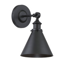 Savoy House Canada 9-0901-1-89 - Glenn 1-Light Adjustable Wall Sconce in Matte Black