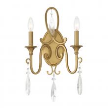 Savoy House Canada 9-2704-2-322 - Fairchild 2-Light Wall Sconce in Warm Brass