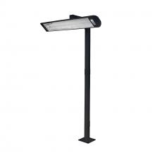 Eurofase EF6108PMB - Eurofase EF6108PMB 61 Inch 8ft Black Pole Mount With Single Crossbar