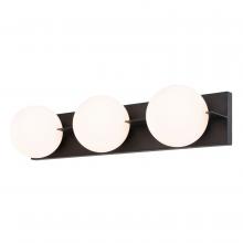  W0449 - Parkview 3 Light Vanity Light Matte Black