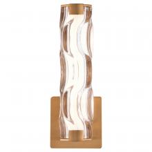  W0358 - Marseille 13 in. H LED Wall Light Natural Brass