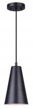 Canarm IPL1056A01BK - ORLI, IPL1056A01BK, 1 Lt Cord Pendant, 60W Type A, 6.25&#34; W x 12.25 - 60.25&#34; H