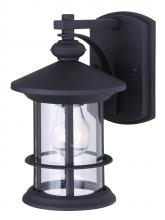 Canarm IOL315BK - TREEHOUSE, 1 Lt Outdoor Down Light, Clear Glass, 1 x 100W Type A, 6&#34; W x 9 3/4&#34; H x 7 1/2&#3