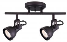 Canarm IT622A02ORB10 - POLO, 2 Lt Track, 50W GU10, 14&#34; (W) x 8 1/2&#34; (H) x 5&#34; (D)