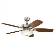 Kichler 330013NI - Canfield Pro LED 52&#34; Fan Brushed Nickel