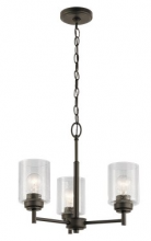 Kichler 44029OZ - Mini Chandelier 3Lt