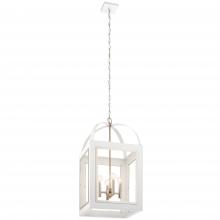 Kichler 52029WH - Vath™ 16&#34; 4 Light Foyer Pendant White