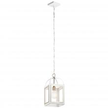 Kichler 52030WH - Vath™ 8&#34; 1 Light Pendant White