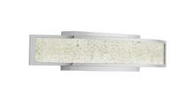 Kichler 83500 - Crushed Ice™ 24.25&#34; 1 Light Vanity Light w/ Down Light Chrome