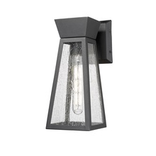 Artcraft AC8860BK - Lucian Collection 1-Light 12&#34; Outdoor Wall Light Black