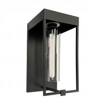 Artcraft AC8890BK - Gardenbrooke-1-Light Outdoor Wall Light-8&#34;-Black