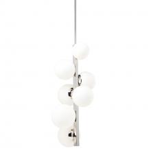 Artcraft SC13221PN - Moonglow 7-Light Chandelier