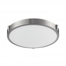 Kuzco Lighting Inc 501112-LED-5CCT - Floyd 13-in Brushed Nickel LED Flush Mount