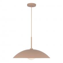 Kuzco Lighting Inc PD56019-PEC - Regent 19-in Peach Socket Pendant