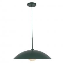 Kuzco Lighting Inc PD56019-PGN - Regent 19-in Pine Green Socket Pendant