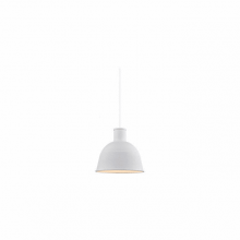 Kuzco Lighting Inc 493513-WH - Irving Pendant, White with White Interior