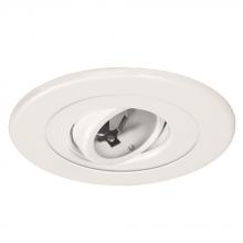 Galaxy Lighting 308WH - 5&#34; Line Voltage Gimbal Ring - White