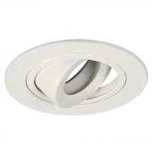 Galaxy Lighting 407WH - 4&#34; Low / Line Voltage Gimble Ring - White