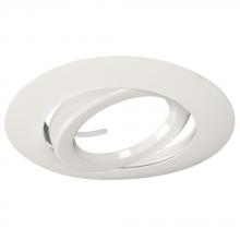 Galaxy Lighting 519WH - 6&#34; Line Voltage Gimbal Ring - White