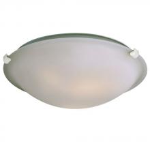  L680116FW016A1 - LED Flush Mount Ceiling Light - in White finish with Frosted Glass